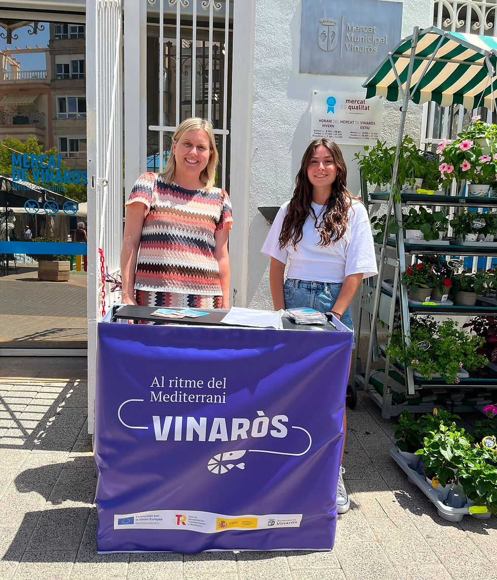 Vinaròs impulsa una innovadora acción de street marketing para acercar el modelo de Destino Turístico Inteligente a residentes y visitantes