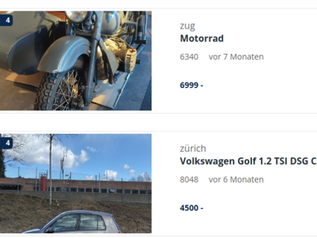 Inserieren Sie Gebrauchtwagen kostenlos, um sie während des Schaltens zu verkaufen
