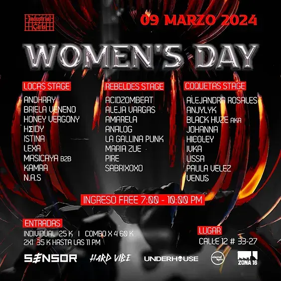 WOMEN'S DAY INDUSTRIAL GIRLS - BOGOTÁ 