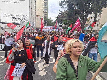 Fim do genocídio na Palestina! 