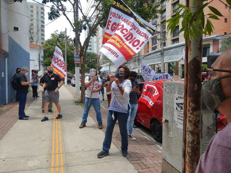 ATO PRIMEIRO DIA DE GREVE