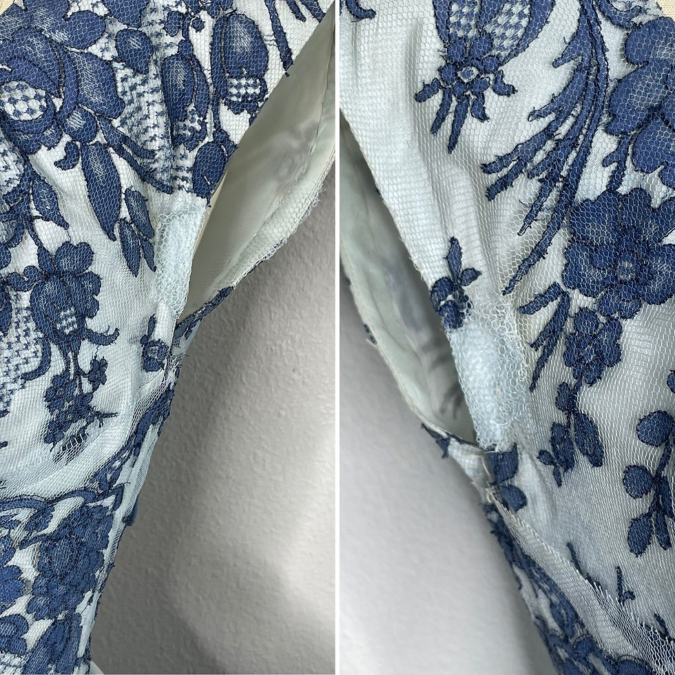 Thumbnail: 1950s RARE Lace Dress as seen on Mad men