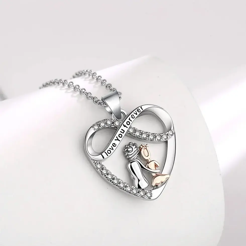 Miniatura: Forever Love Infinity Necklace