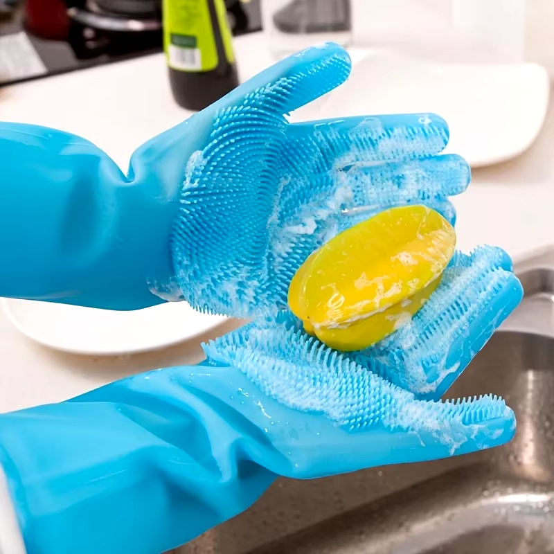 Thumbnail: Pet Grooming Cleaning Gloves (For Dogs & Cats)