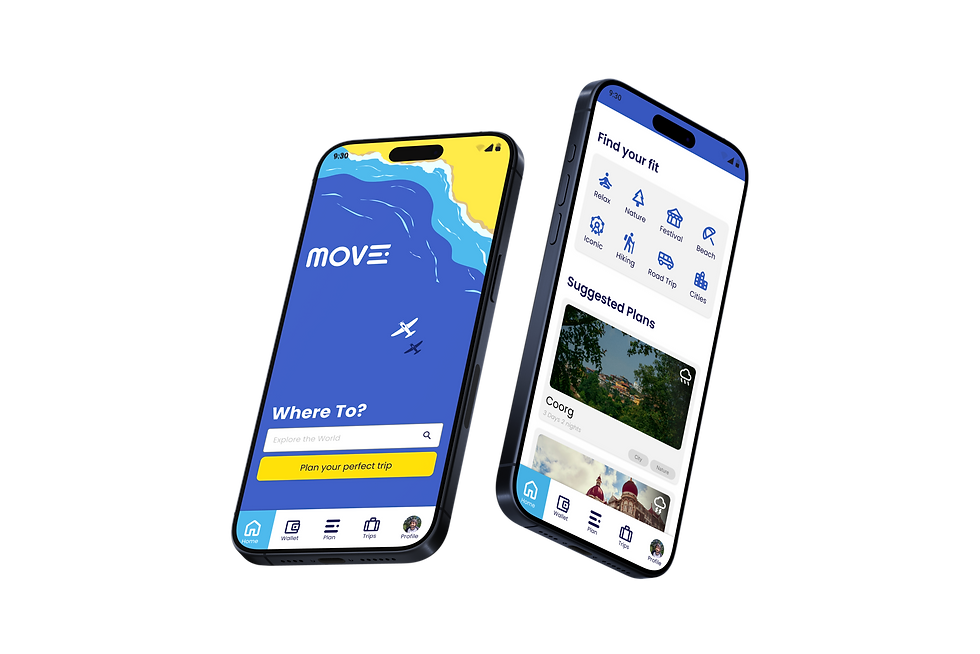 Move: Itenarary Planner