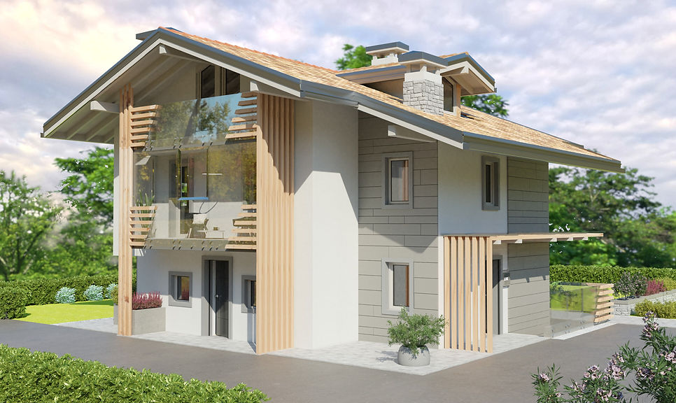 render esterni casa