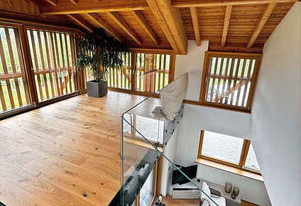 interni di casa in montagna