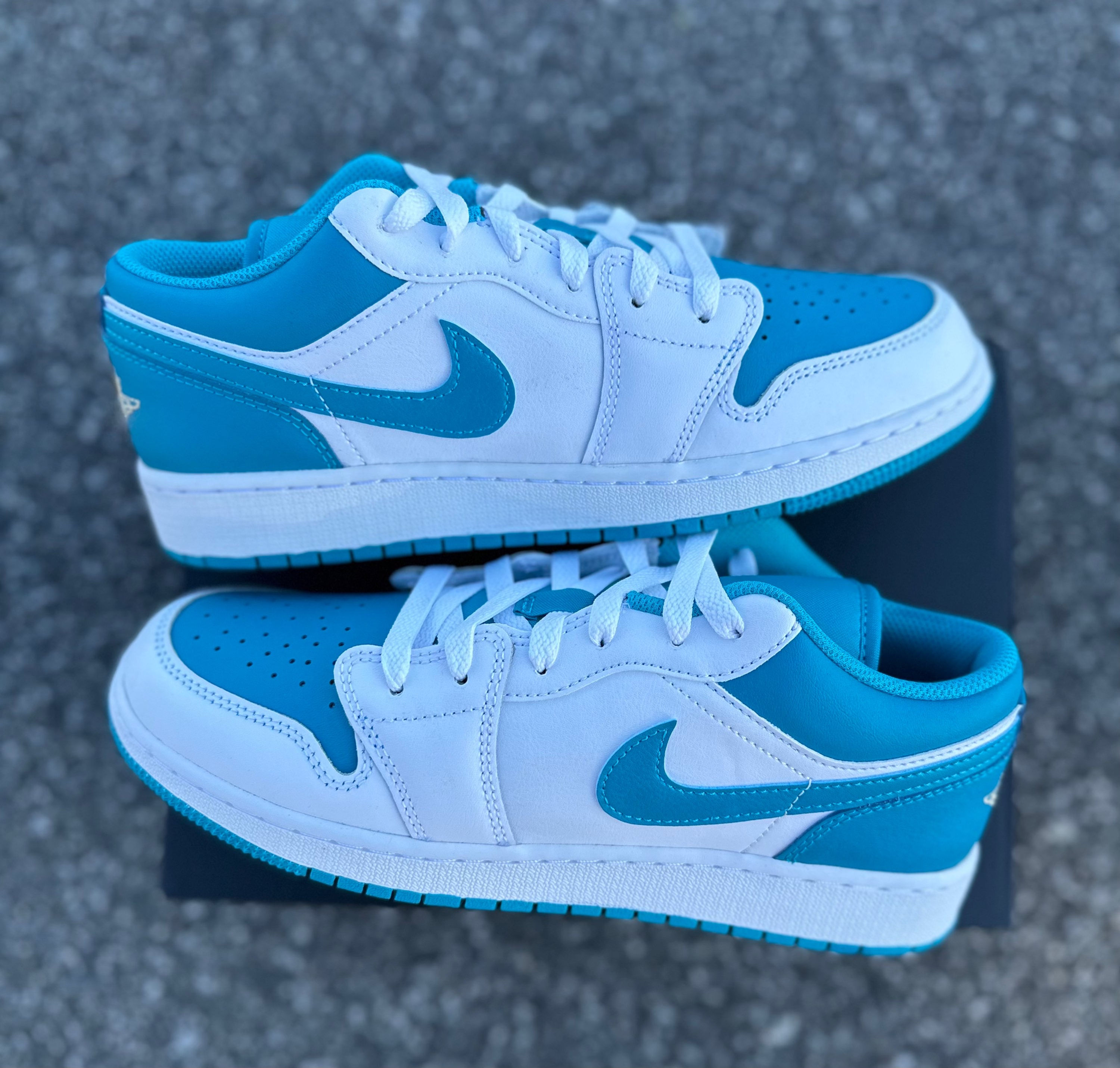 AIR JORDAN 1 LOW GS 'TEAL'