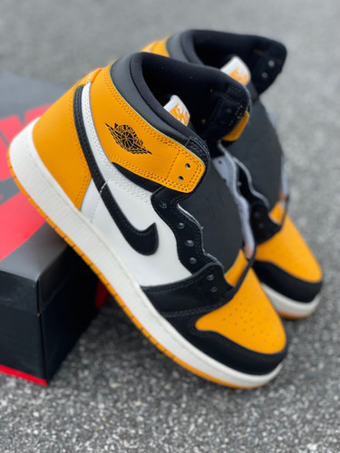 AIR JORDAN 1 RETRO HIGH OG 'TAXI' - (GS) | kicksXclusive
