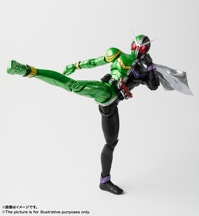 Miniatura: S.H.Figuarts (SHINKOCCHOUSEIHOU) Kamen Rider Double Cyclone Joker Japan version