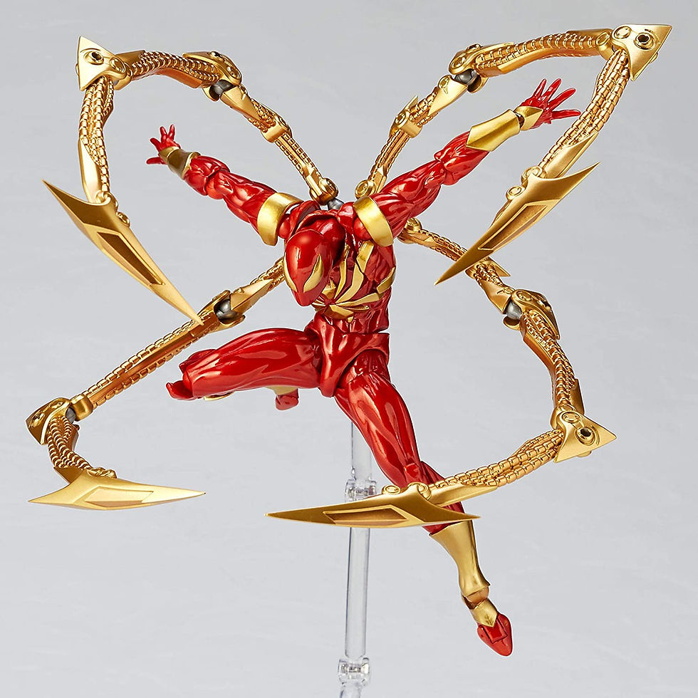 縮圖：Kaiyodo AMAZING YAMAGUCHI Iron Spider Japan version