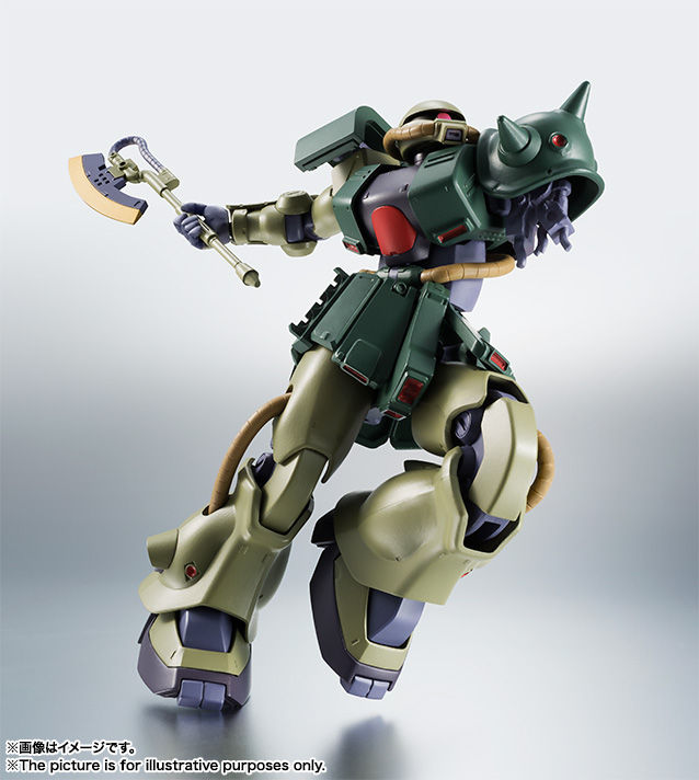 Thumbnail: THE ROBOT SPIRITS ＜SIDE MS＞ MS-06FZ Zaku II Kai ver. A.N.I.M.E. Japan version