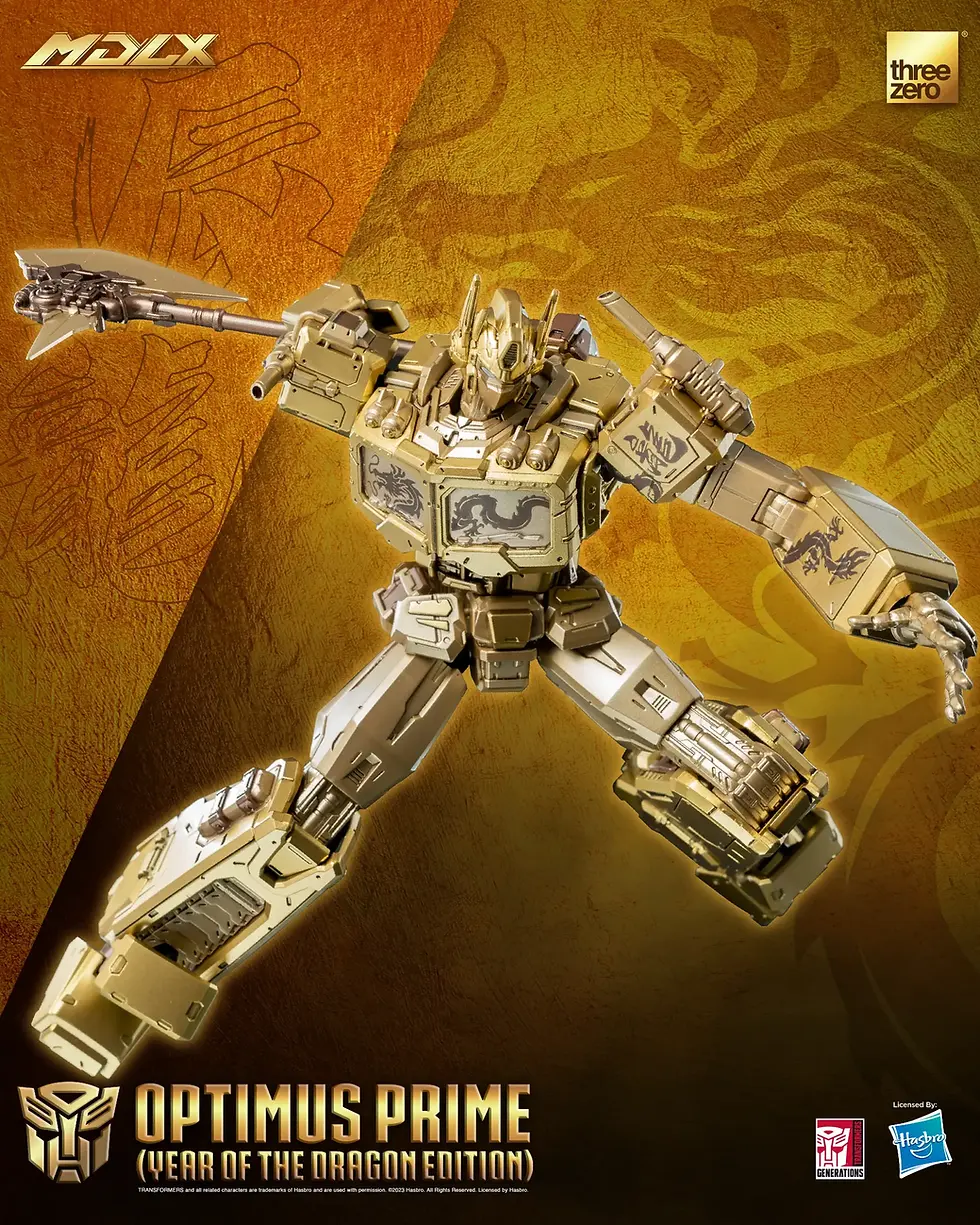 Thumbnail: threezero MDLX Transformers Optimus Prime (Year of the Dragon Edition)