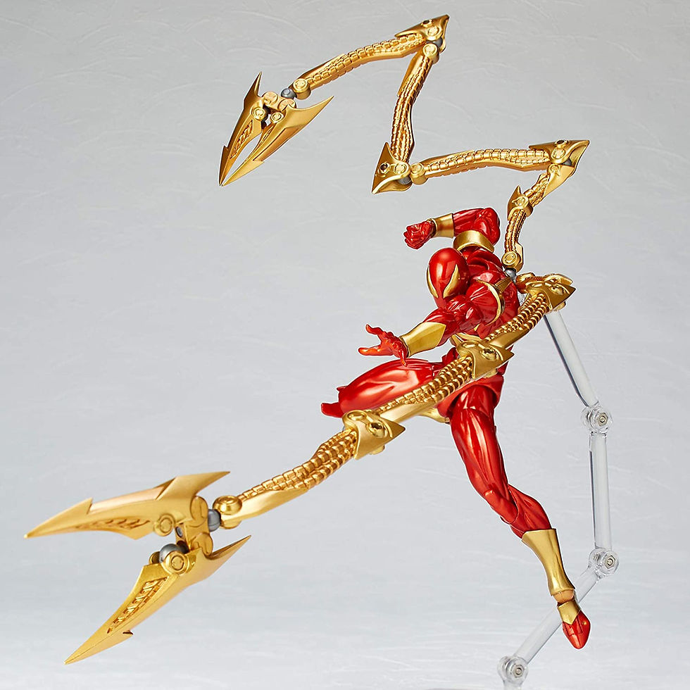 Miniaturbild: Kaiyodo AMAZING YAMAGUCHI Iron Spider Japan version