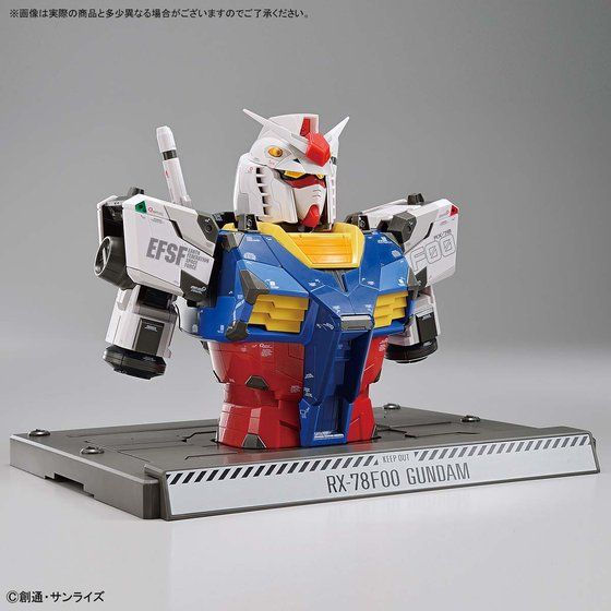 1/48 RX-78F00 Gundam BUST MODEL Japan version