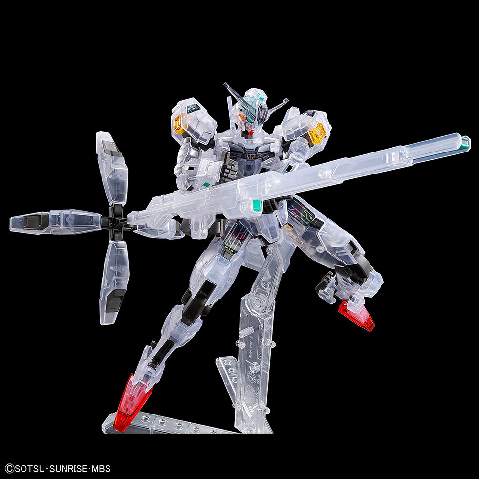 Thumbnail: HG 1/144 Gundam Base Limited Gundam Calibarn (Clear Color) Japan version