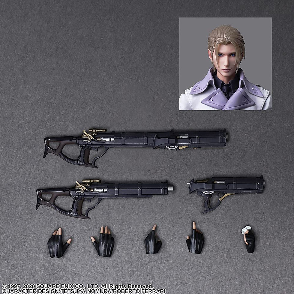 Miniaturbild: SQUARE ENIX FINAL FANTASY Ⅶ Remake PLAY ARTS KAI Rufus Shinra Japan version
