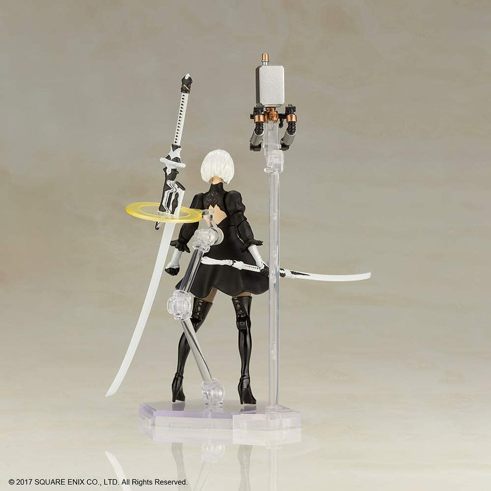 Miniatura: NieR: Automata Plastic Model Kit Flight Unit Ho229 Type-B & 2B YoRHa No.2 Type B