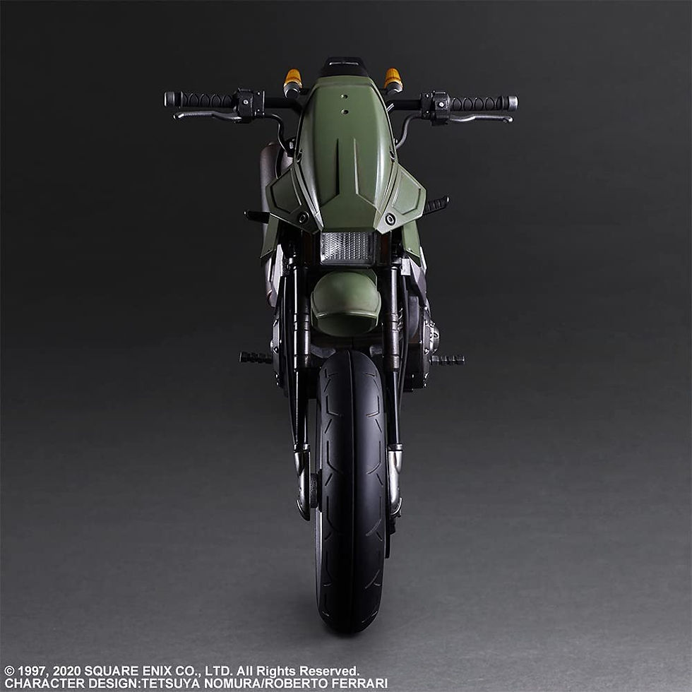 Миниатюра: FINAL FANTASY Ⅶ Remake PLAY ARTS KAI Jessie & Motor Bike set Japan version