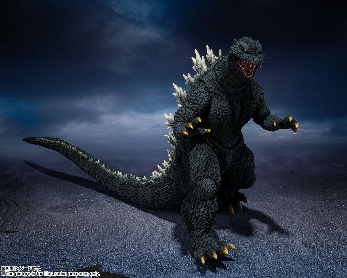 Bandai S.H.MonsterArts Godzilla (2004) Japan version