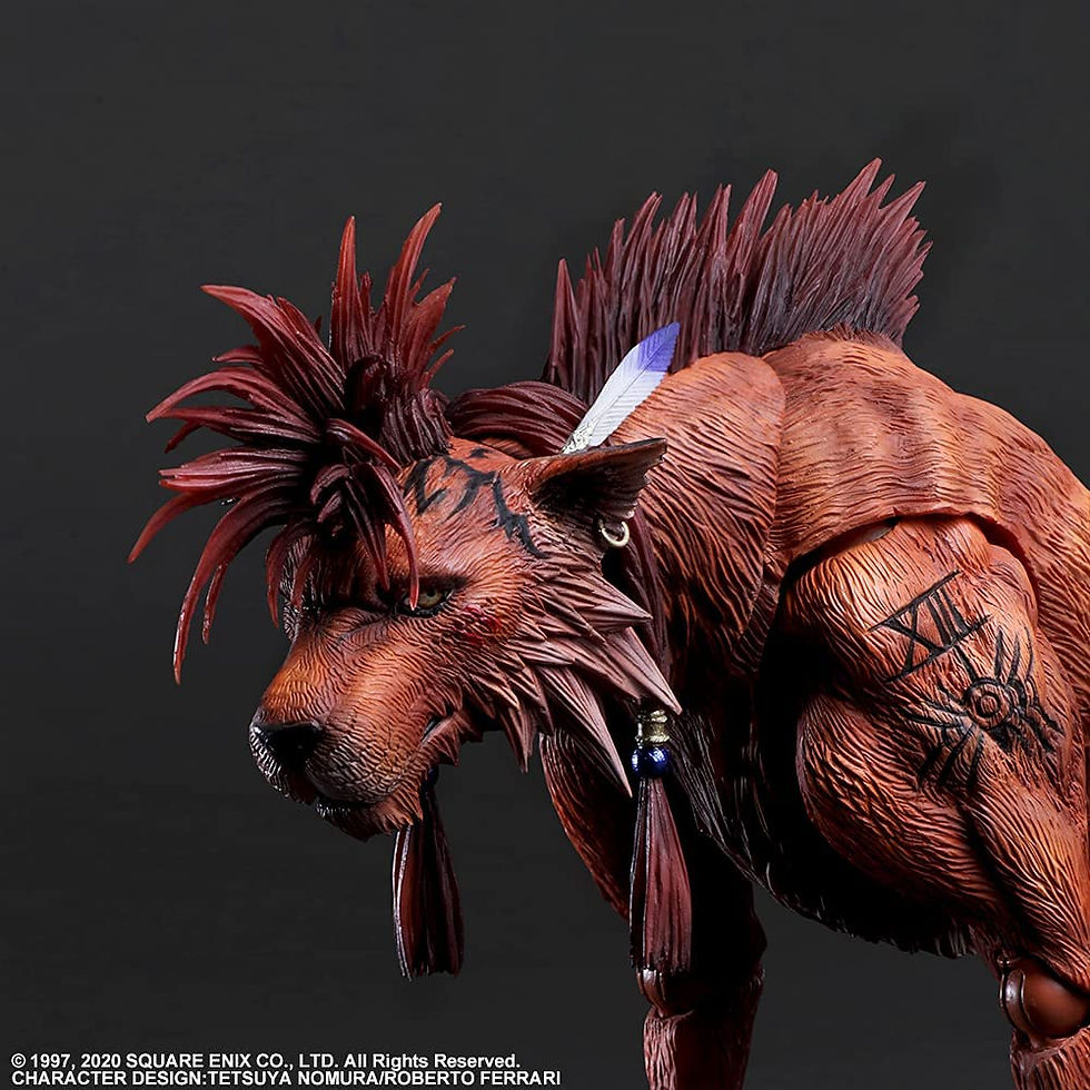 Thumbnail: SQUARE ENIX FINAL FANTASY Ⅶ Remake PLAY ARTS KAI Red XIII Japan version