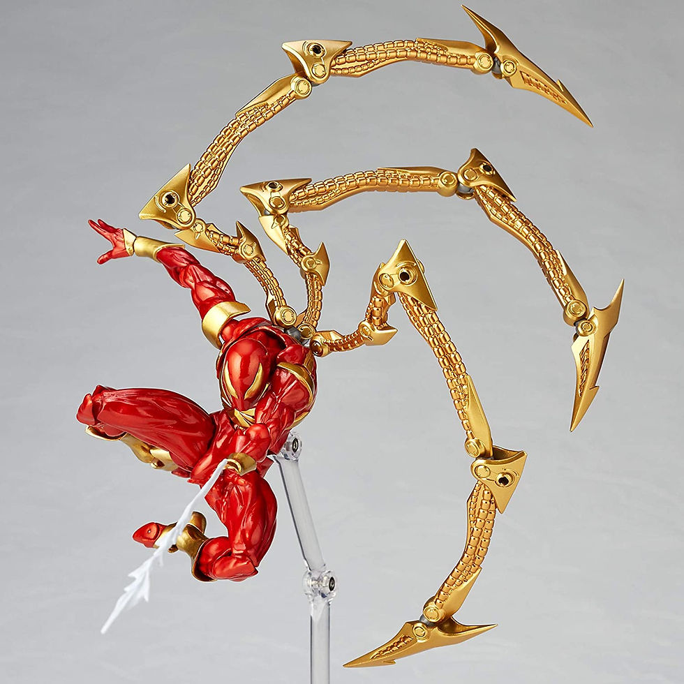 Miniaturbild: Kaiyodo AMAZING YAMAGUCHI Iron Spider Japan version