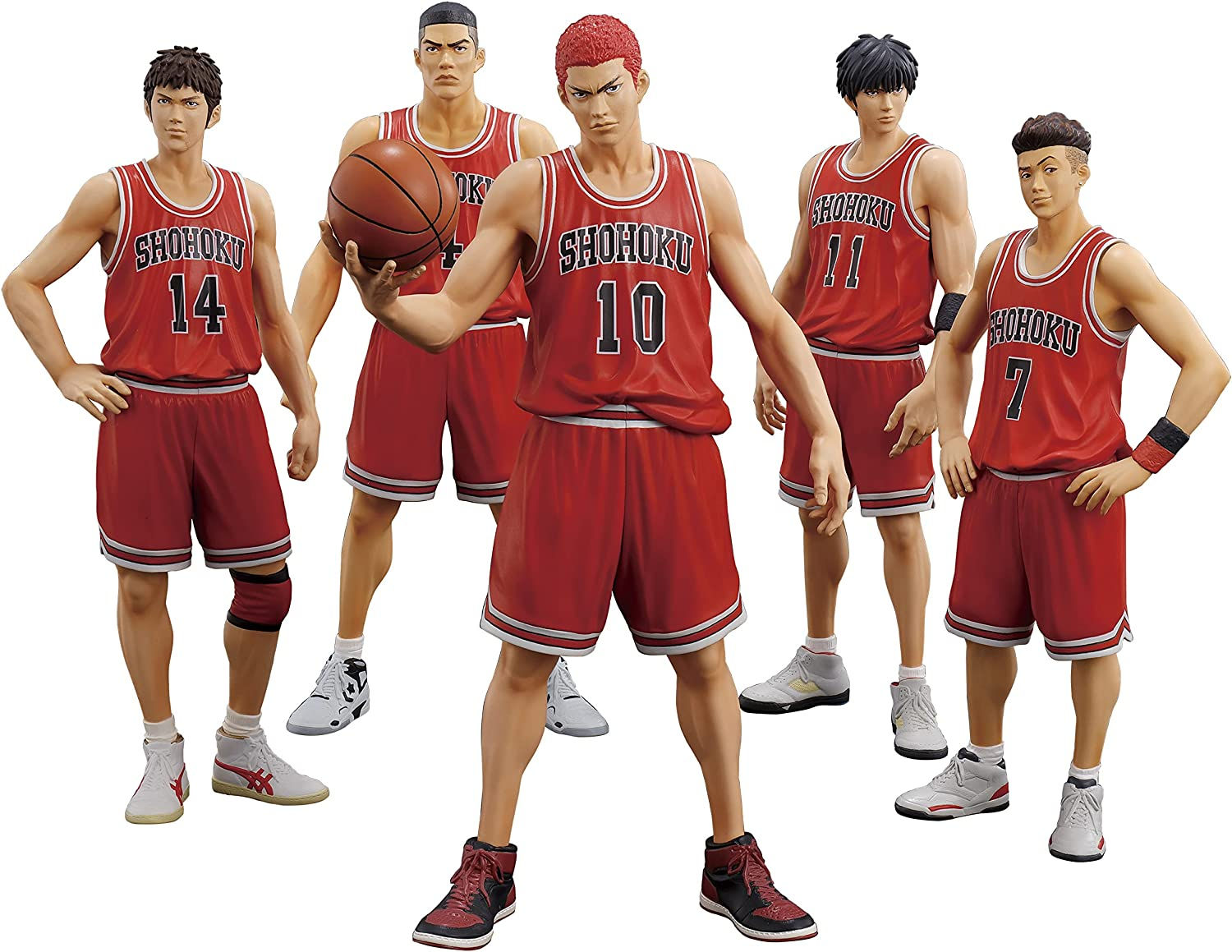 DiGiSM One and Only SLAM DUNK SHOHOKU STARTING MEMBER SET Japan version