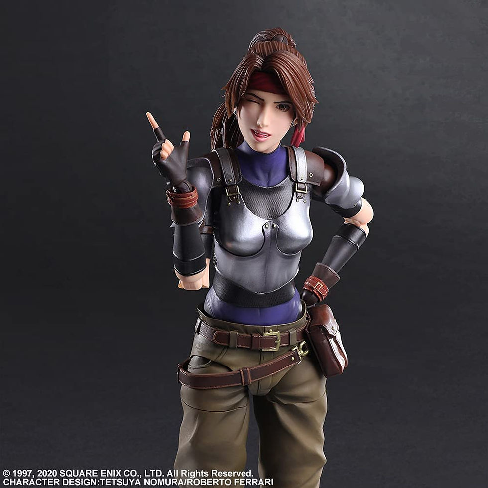 Miniatura: FINAL FANTASY Ⅶ Remake PLAY ARTS KAI Jessie & Motor Bike set Japan version