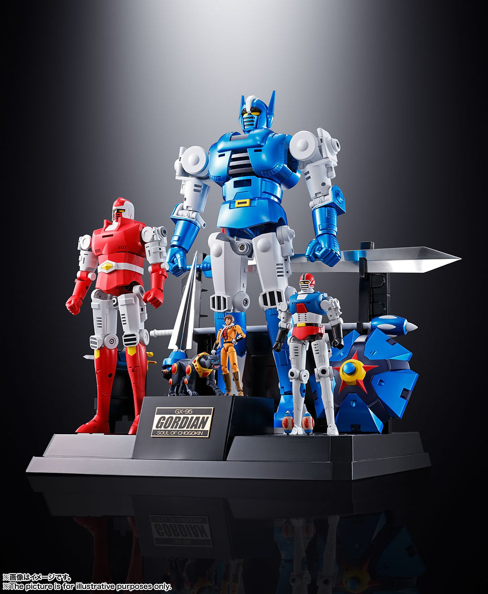 Miniatura: Soul of Chogokin GX-95 Gordian Warrior Japan version