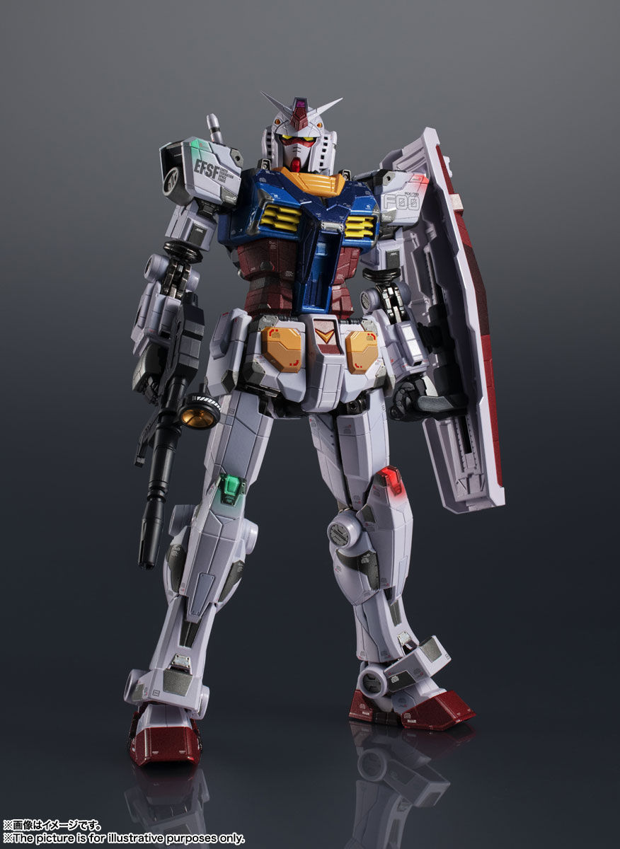 Chogokin x GUNDAM FACTORY YOKOHAMA RX-78F00 GUNDAM Night illuminated ver.