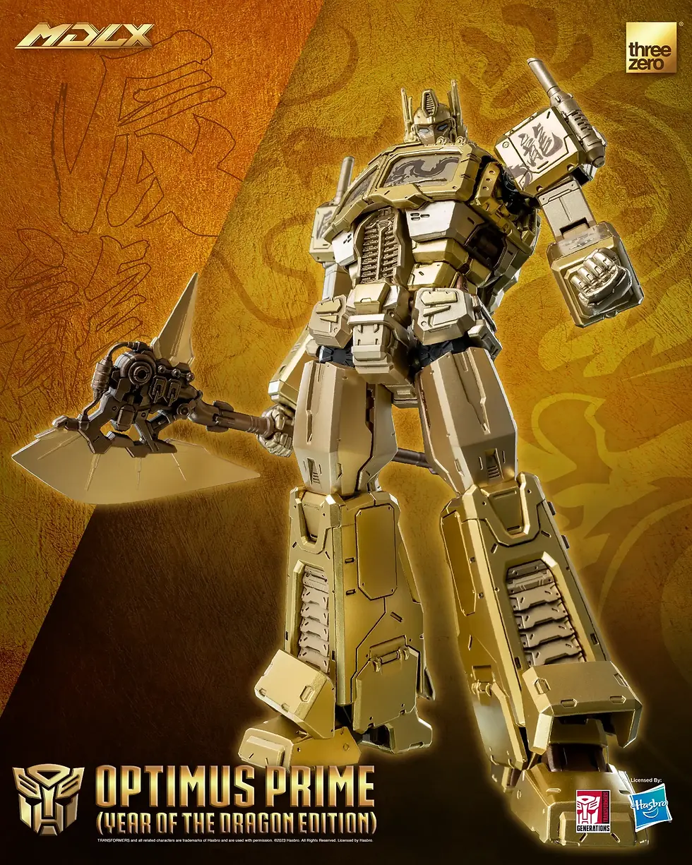 Thumbnail: threezero MDLX Transformers Optimus Prime (Year of the Dragon Edition)