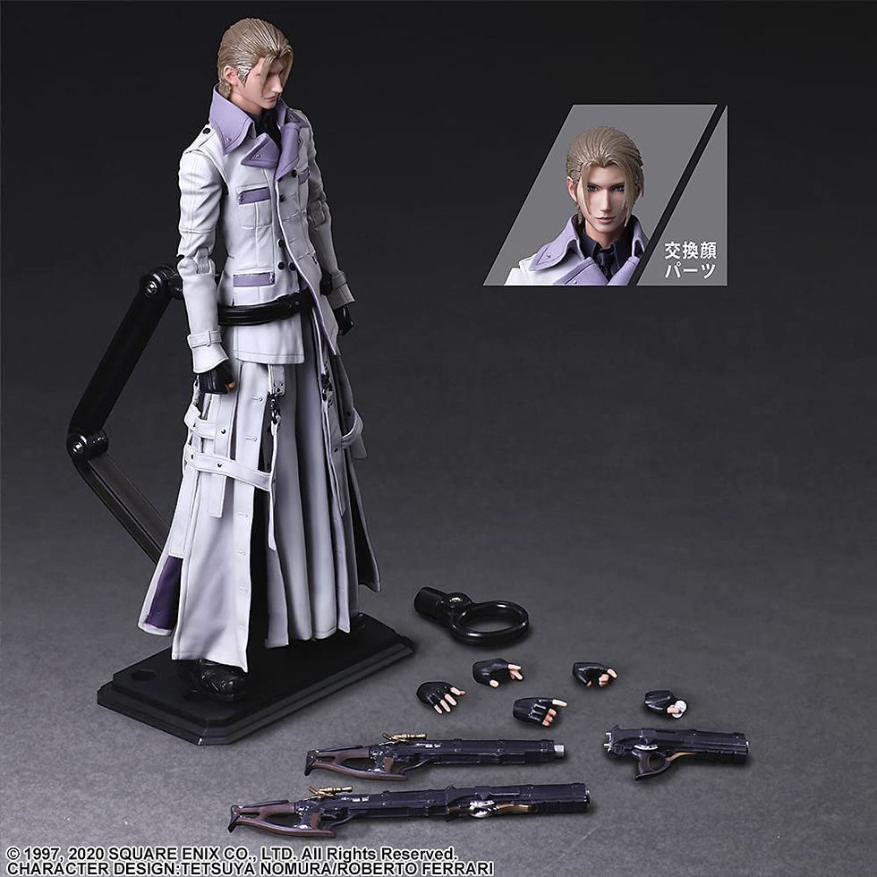 Miniaturbild: SQUARE ENIX FINAL FANTASY Ⅶ Remake PLAY ARTS KAI Rufus Shinra Japan version