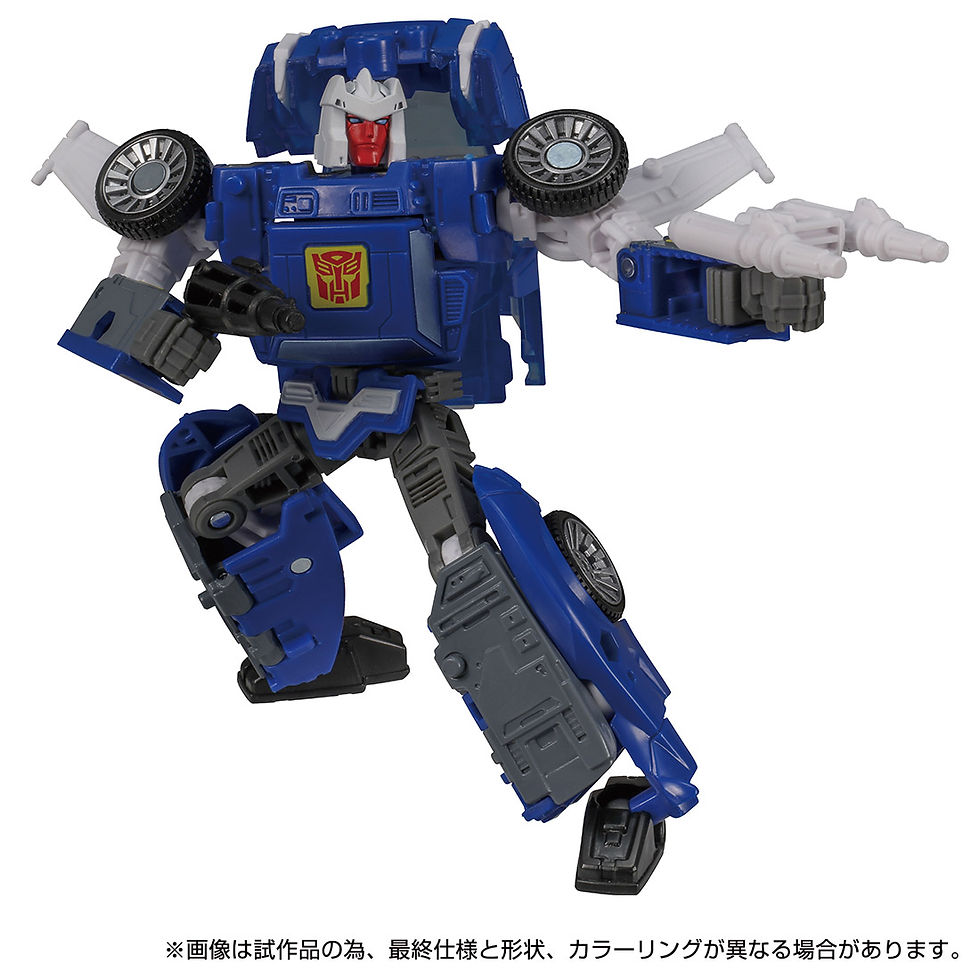 縮圖：Takara Tomy Transformers Kingdom KD-15 Tracks Japan version