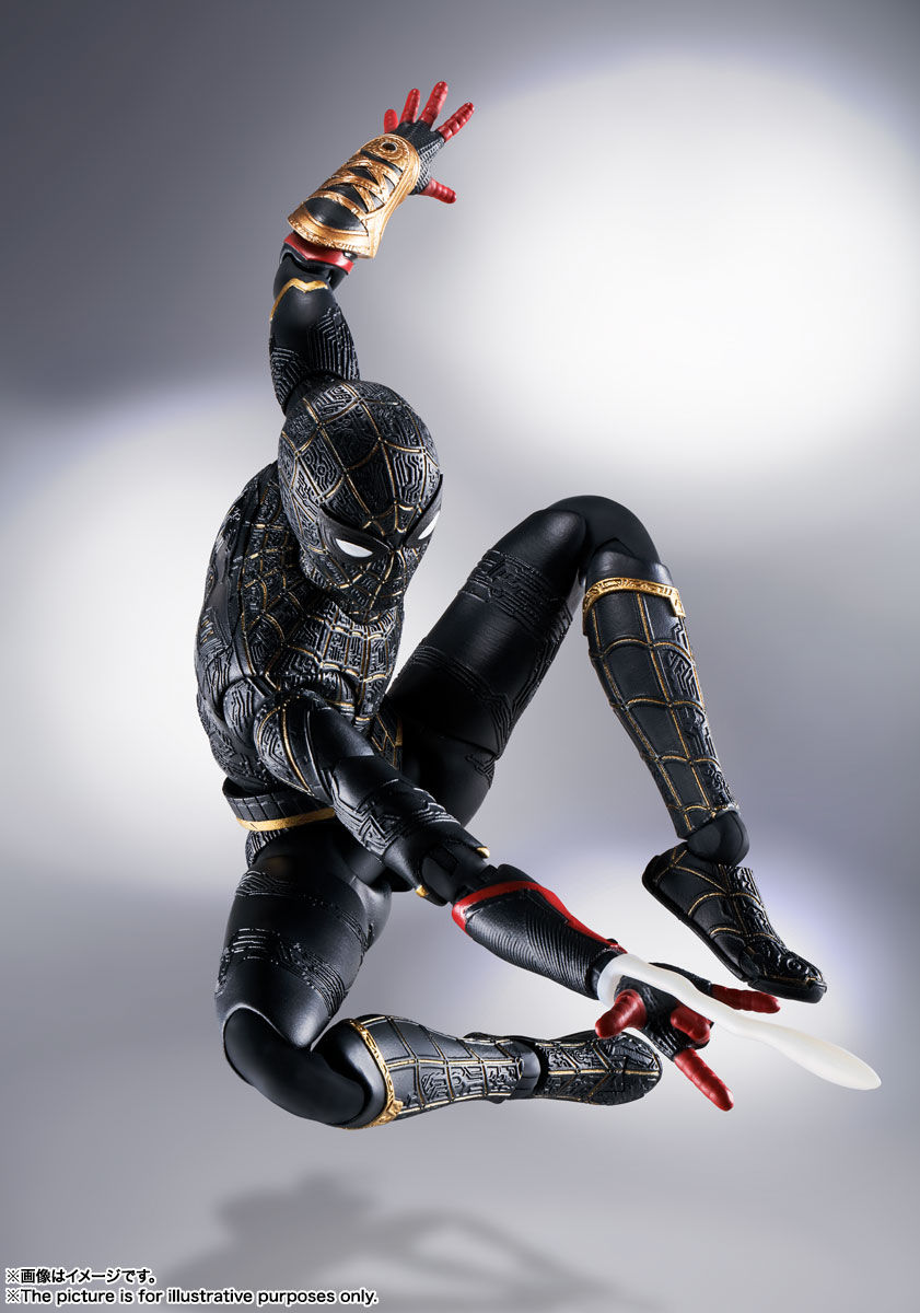 Miniaturbild: S.H.Figuarts Spider-Man Black & Gold Suit (Spider-Man: No Way Home) Japan ver.