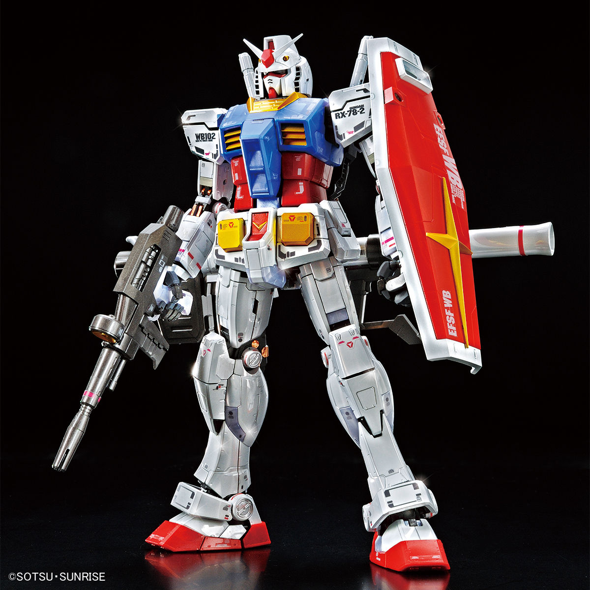 MG 1/100 The Gundam Base Limited RX-78-2 Gundam Ver.3.0 (Titanium Finish)