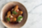 Yucas de mariscos