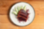 Sashimi de atún