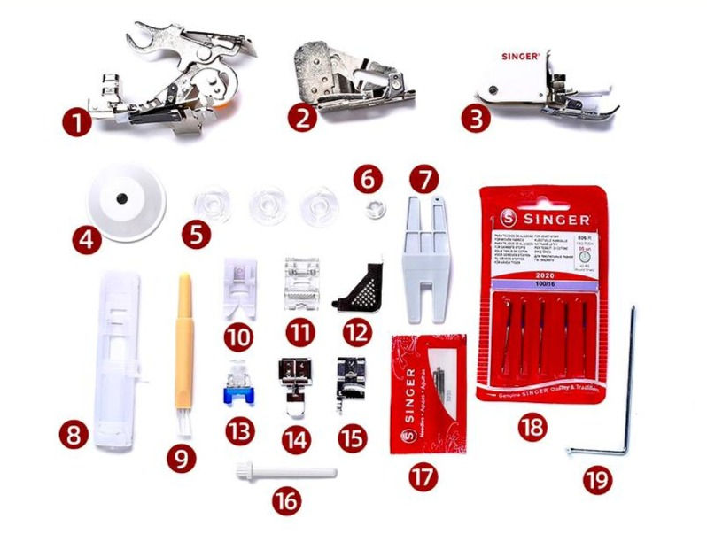 縮圖：勝家牌 SINGER CP6355 吃厚十層 多功能 家用縫SINGER CP6355 連擴展板吃厚十層 多功能 家用縫紉機 SEWING MACHINE