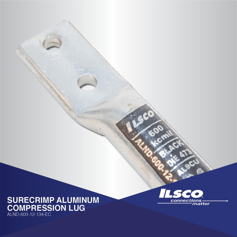 ILSCO's Surecrimp Aluminum Compression Lugs Offer Maximum Conductivity