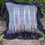 Thumbnail: Gauze Single Ruffle Bubbe Pillow-Eggplant velvet  Force of Nature in Dusty Plum