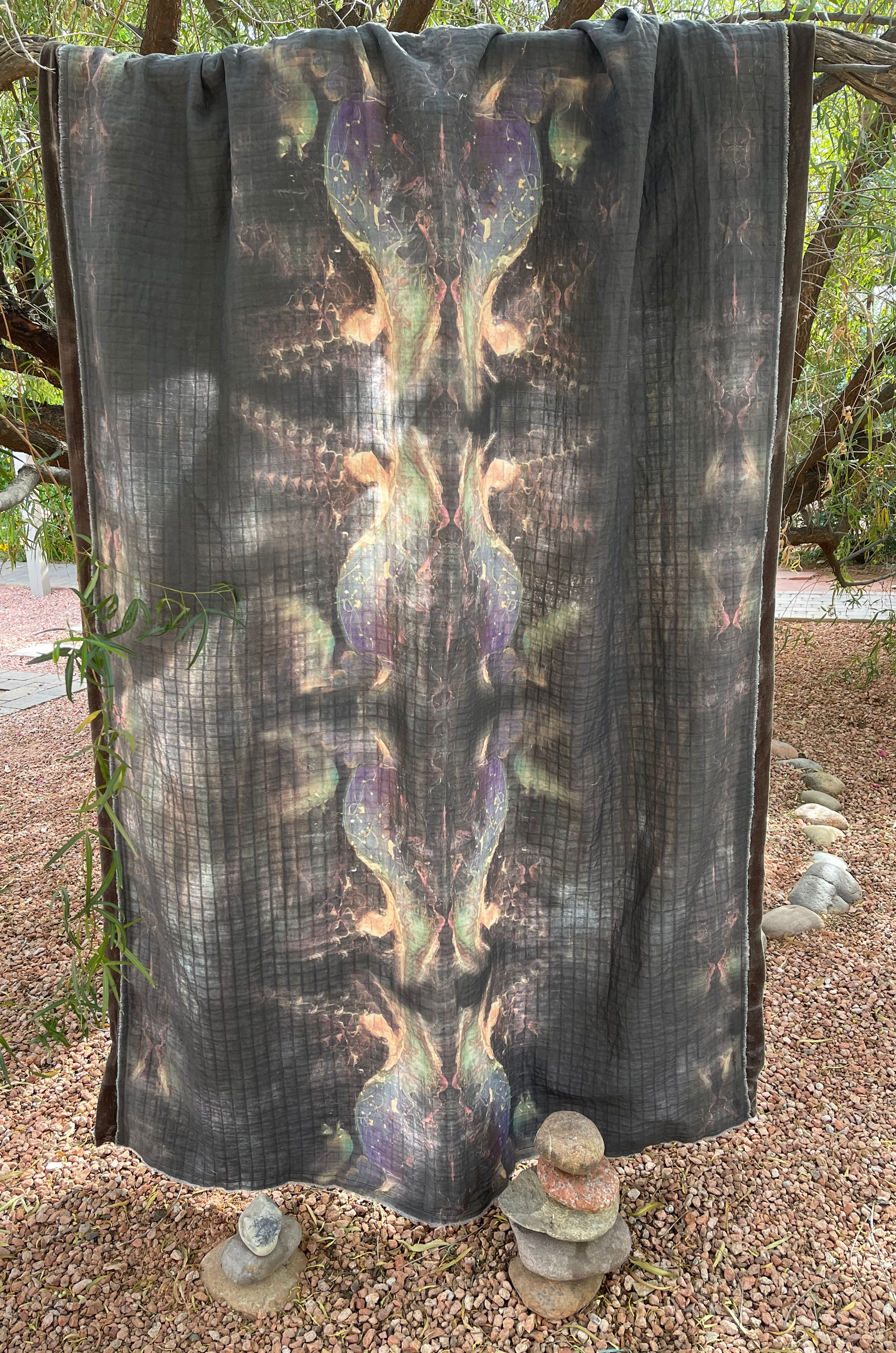 The Quiet Threshold - Bubbe Medicine Blanket