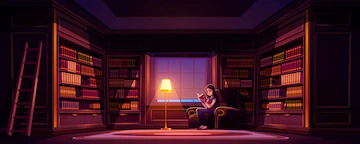 nina-lee-libro-biblioteca-vieja-noche_107791-4743.webp