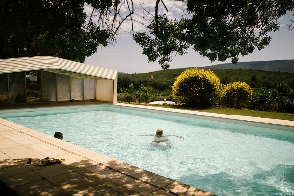 Mariage d'été, une piscine incontournable