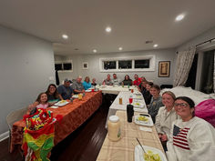 indoor hibachi dinner guests private chef