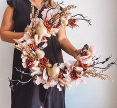 Half Moon Wreath Hack for Halloween