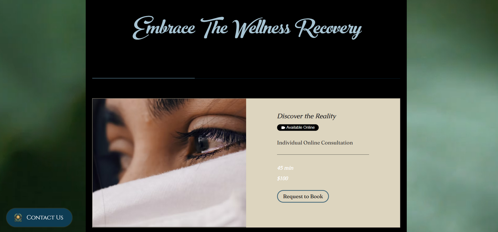 Screenshot from Brave Solyoutions Holistic Wellness Center