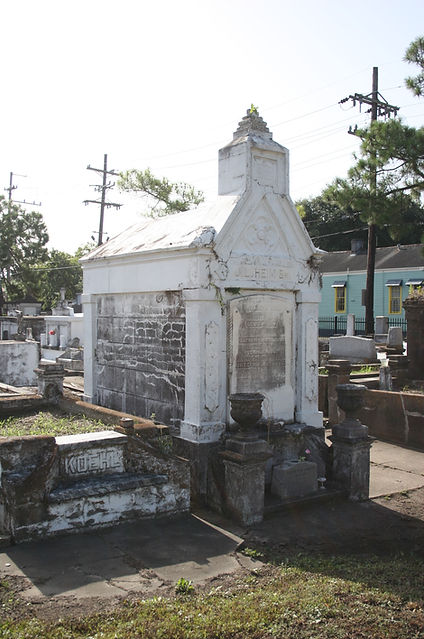 New Orleans cemetery repair tomb restoration cleaning painting service
