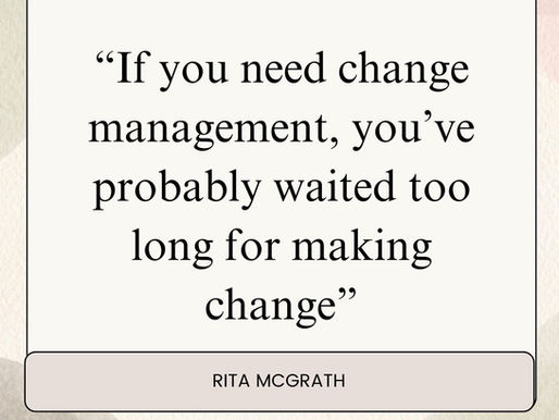 Sustainable competitive advantage is a Trap