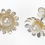 Miniaturbild: Ohrstecker Blume DS 01, DSG 01, DSR 01