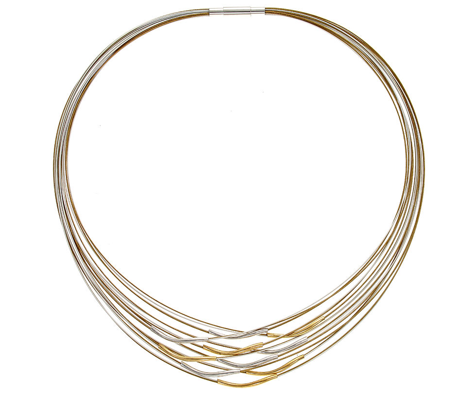 Miniaturbild: Collier Multistrang "Wave" SCC 22/11, SCC 22/14, SCC 22/18